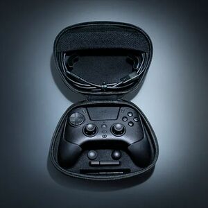 Black Gaming Controller with Case